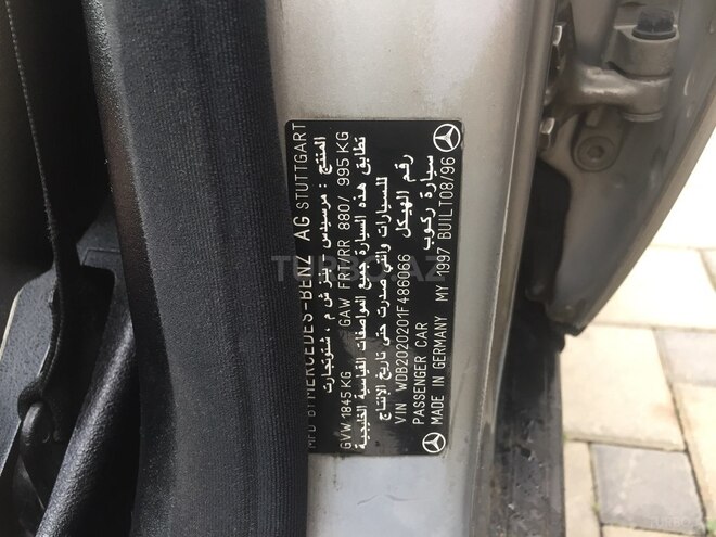 Mercedes C 200 1996, 362,102 km - 2.0 l - Bakı