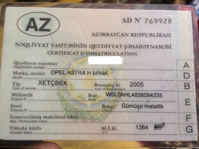 Opel Astra 2005, 210,750 km - 1.4 l - Sumqayıt