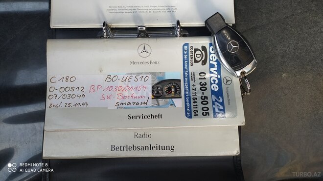 Mercedes C 180 1997, 216,600 km - 1.8 l - Bakı