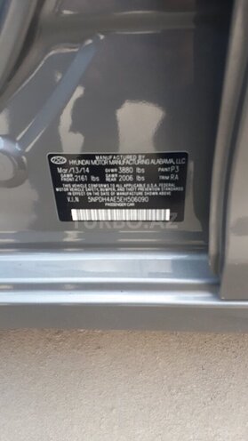 Hyundai Elantra 2014, 165,000 km - 1.8 l - Şəmkir