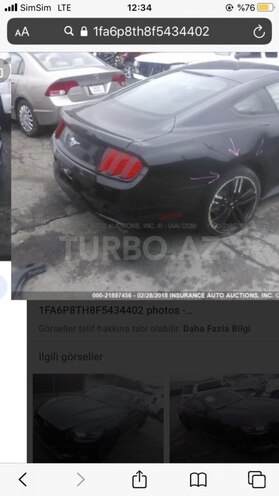 Ford Mustang 2015, 52,650 km - 2.3 l - Bakı