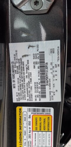 Ford Fusion 2014, 121,000 km - 2.0 l - Bakı