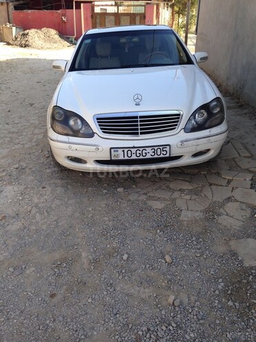 Mercedes S 320 2002, 262,000 km - 3.2 л - Bakı