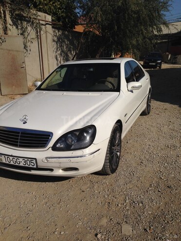 Mercedes S 320 2002, 262,000 km - 3.2 л - Bakı