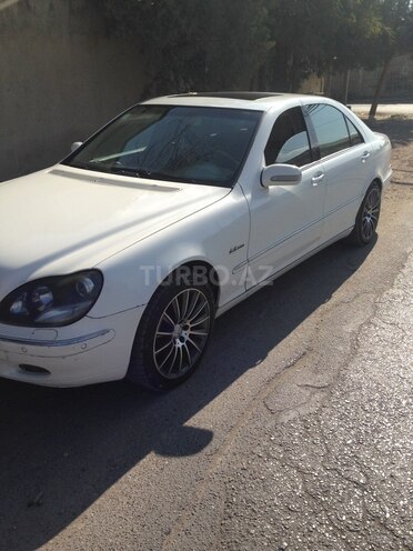 Mercedes S 320 2002, 262,000 km - 3.2 л - Bakı