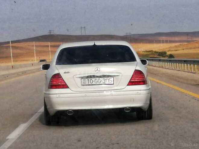 Mercedes S 320 2002, 262,000 km - 3.2 л - Bakı