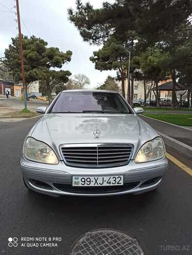 Mercedes S 350 2003, 290,000 km - 3.5 l - Bakı