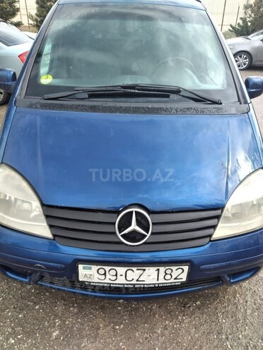 Mercedes Vaneo 2003, 2,430,000 km - 1.7 l - Bakı