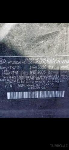 Hyundai Elantra 2015, 106,000 km - 1.8 l - Sumqayıt