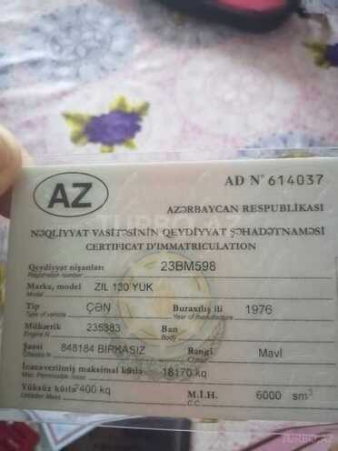 ZIL 130 1976, 125,245 km - 6.0 l - Göyçay