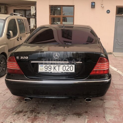 Mercedes S 320 2000, 161,000 km - 3.2 l - Bakı