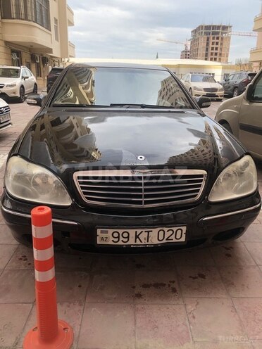 Mercedes S 320 2000, 161,000 km - 3.2 l - Bakı