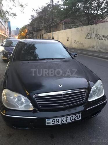 Mercedes S 320 2000, 161,000 km - 3.2 l - Bakı