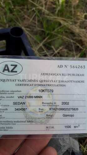 LADA (VAZ) 21099 2002, 300,000 km - 1.5 l - Xaçmaz