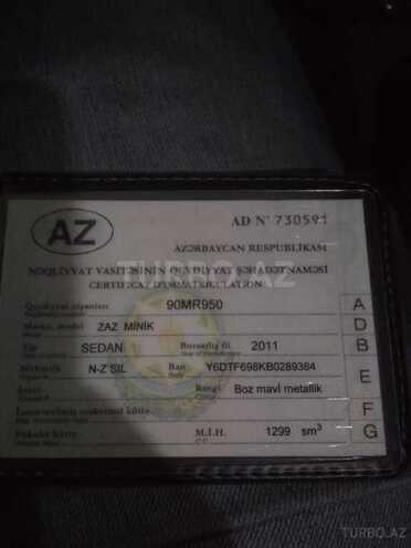 Daewoo Lanos 2011, 167,098 km - 1.3 l - Bakı