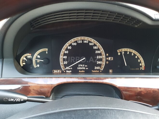 Mercedes S 500 2009, 185,000 km - 5.5 l - Bakı