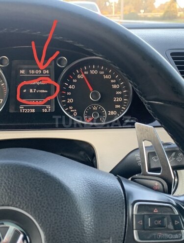 Volkswagen Passat CC 2009, 175,000 km - 3.6 l - Bakı