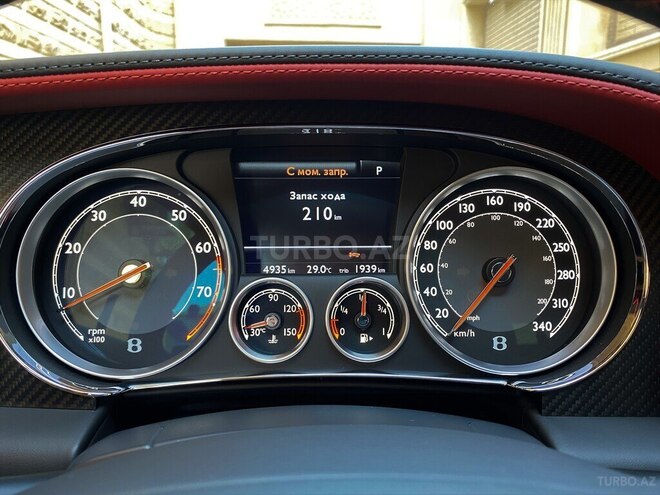 Bentley Continental GT 2015, 4,900 km - 6.0 l - Bakı