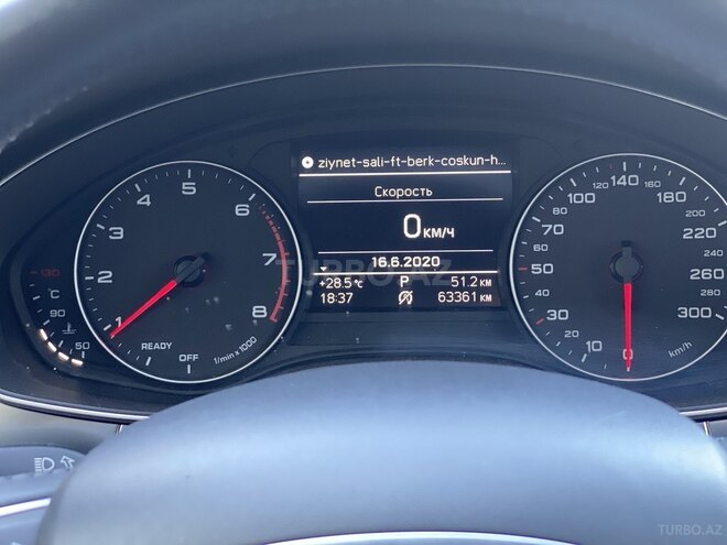 Audi A6 2015, 63,400 km - 2.0 l - Bakı