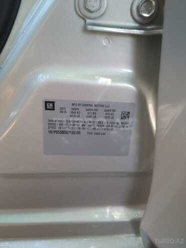 Chevrolet Cruze 2015, 50,000 km - 1.4 l - Bakı