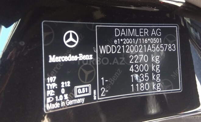 Mercedes E 220 2011, 173,000 km - 2.2 l - Bakı