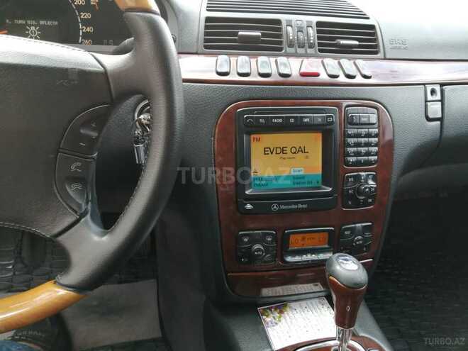 Mercedes S 400 2002, 256,000 km - 4.0 л - Bakı