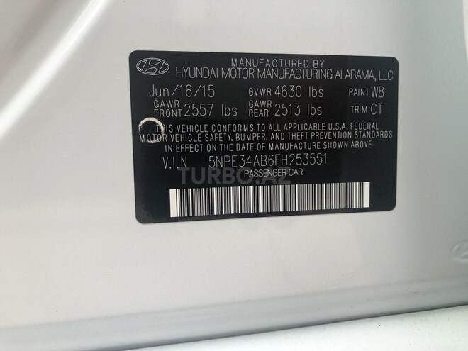 Hyundai Elantra 2015, 68,800 km - 2.0 l - Bakı