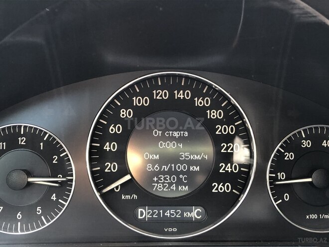 Mercedes E 200 2007, 221,575 km - 1.8 l - Bakı