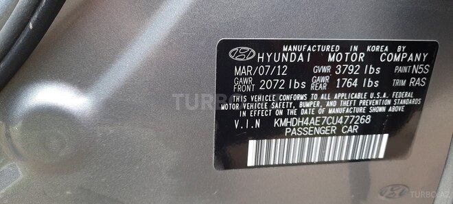 Hyundai Elantra 2012, 147,000 km - 1.8 l - Bakı