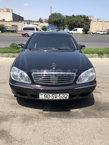 Mercedes S 500 2000, 61,800 km - 5.0 л - Bakı