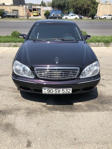 Mercedes S 500 2000, 61,800 km - 5.0 л - Bakı