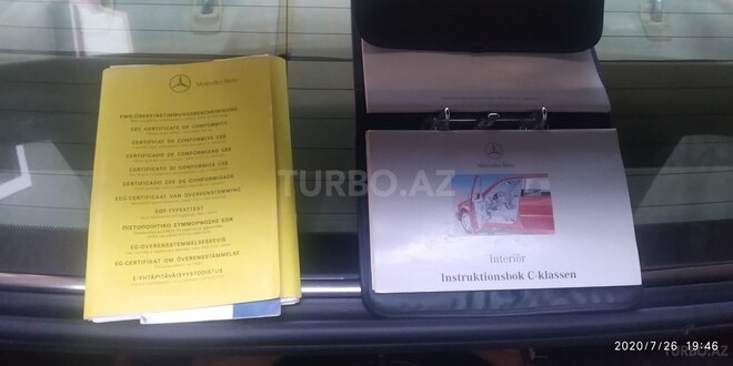 Mercedes C 200 1998, 208,354 km - 2.0 л - Şəki