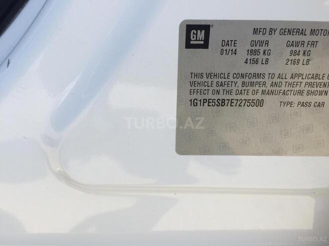Chevrolet Cruze 2014, 100,456 km - 1.4 l - Bakı