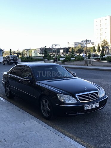 Mercedes S 350 2003, 208,000 km - 3.7 l - Bakı