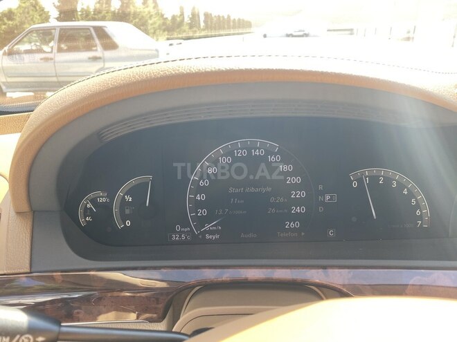 Mercedes S 500 2008, 196,000 km - 5.5 l - Bakı