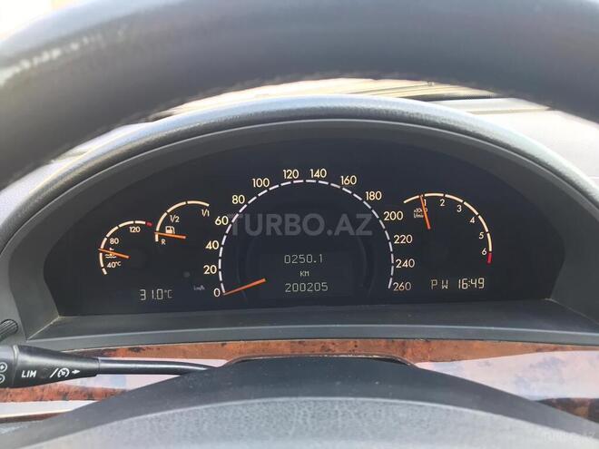 Mercedes S 320 2000, 200,000 km - 3.2 l - Bakı