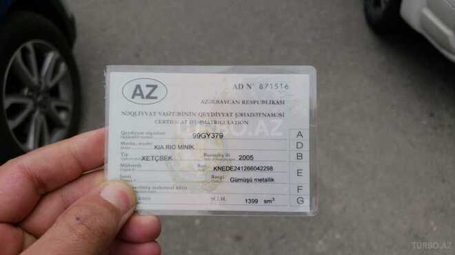 Kia Rio 2005, 215,000 km - 1.4 l - Bakı