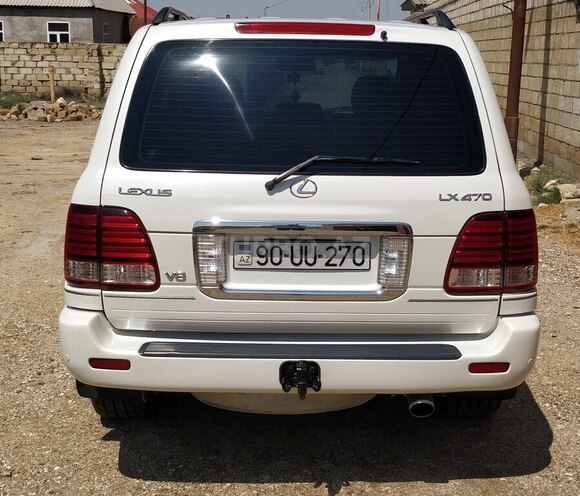 Lexus LX 470 2004, 212,000 km - 4.7 l - Bakı