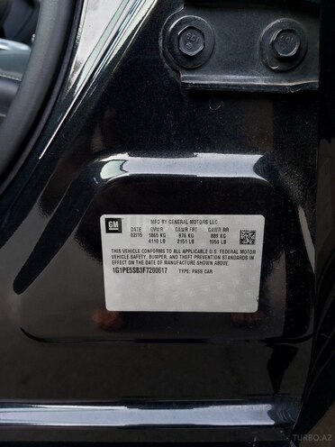 Chevrolet Cruze 2015, 100,000 km - 1.4 л - Bakı