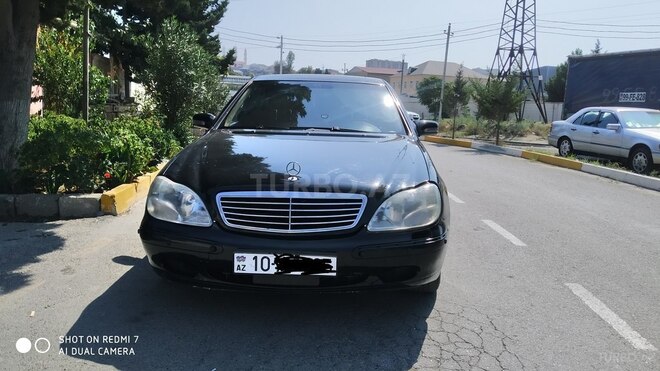 Mercedes S 320 2000, 373,000 km - 3.2 l - Bakı