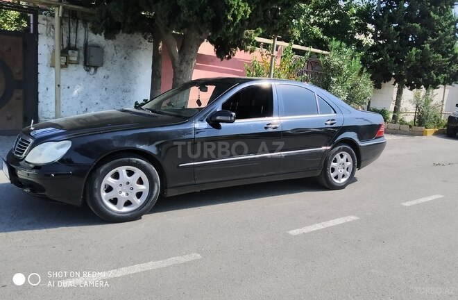 Mercedes S 320 2000, 373,000 km - 3.2 l - Bakı