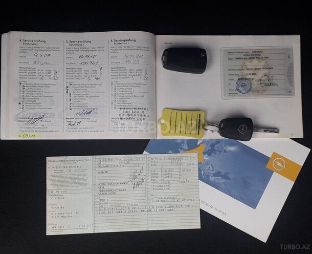 Opel Astra 2005, 204,063 km - 1.4 l - Qəbələ