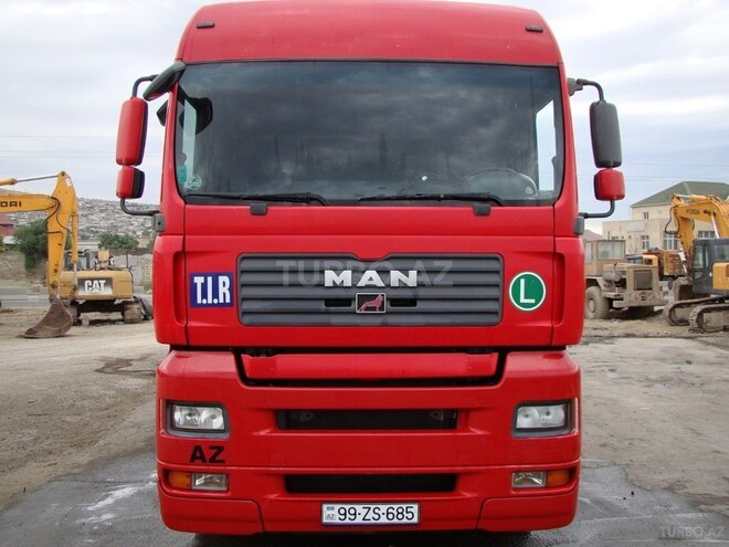 MAN TGA 18.440 2007, 850,000 km - 12.0 l - Bakı