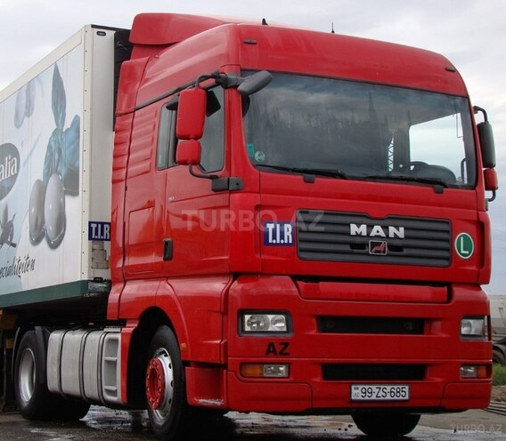 MAN TGA 18.440 2007, 850,000 km - 12.0 l - Bakı