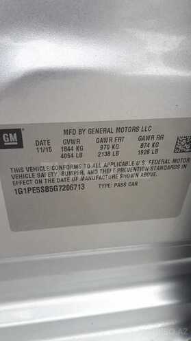Chevrolet Cruze 2015, 87,000 km - 1.4 л - Kürdəmir