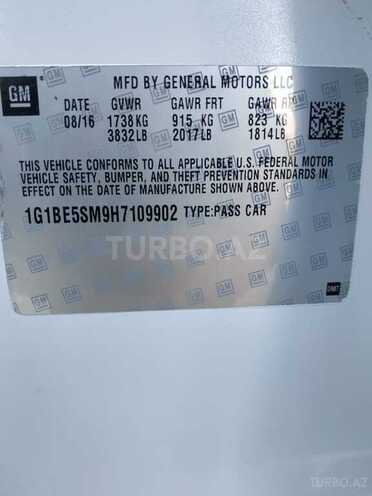 Chevrolet Cruze 2016, 44,000 km - 1.4 l - Bakı