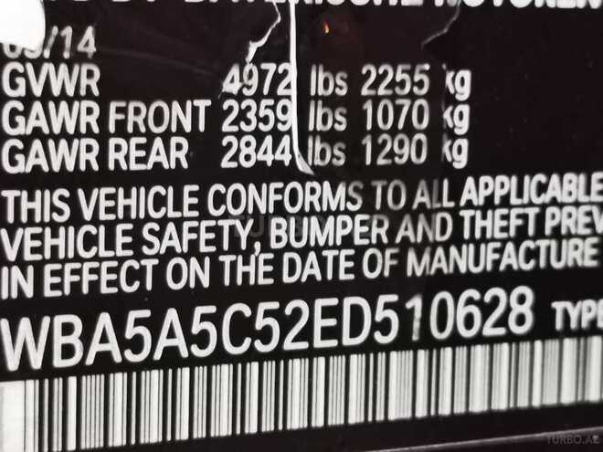BMW 528 2014, 87,000 km - 2.0 l - Sumqayıt