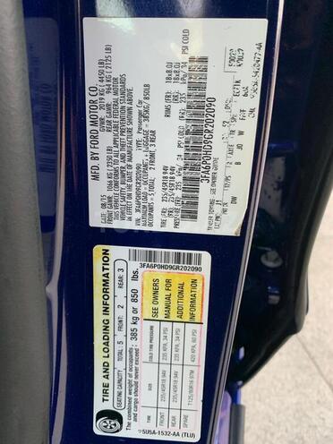 Ford Fusion 2016, 75,000 km - 1.5 l - Bakı