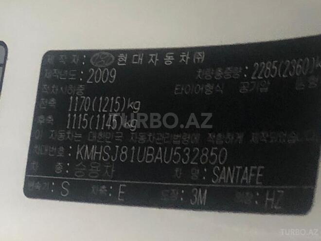 Hyundai Santa Fe 2009, 54,000 km - 2.0 l - Bakı