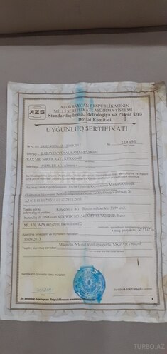 Mercedes ML 320 1999, 214,500 km - 3.2 л - Bakı